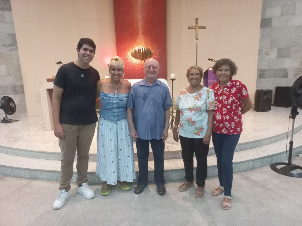 Ivson Caio com sua Família